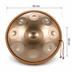 Handpan Auréa Doré 9 Notes en Sol Mineur - 440 Hz