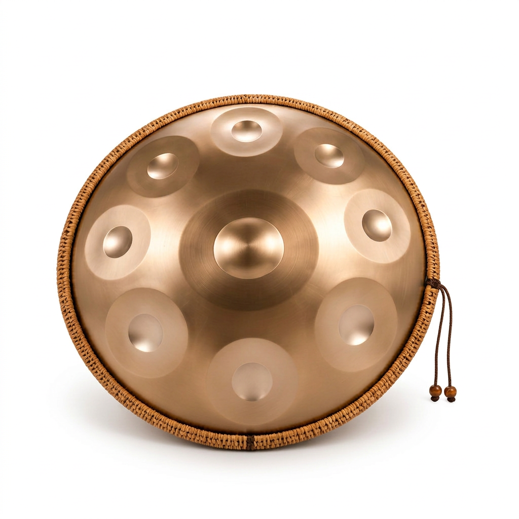 Handpan Soléna Doré 12 Notes en Ré Mineur - 440 Hz