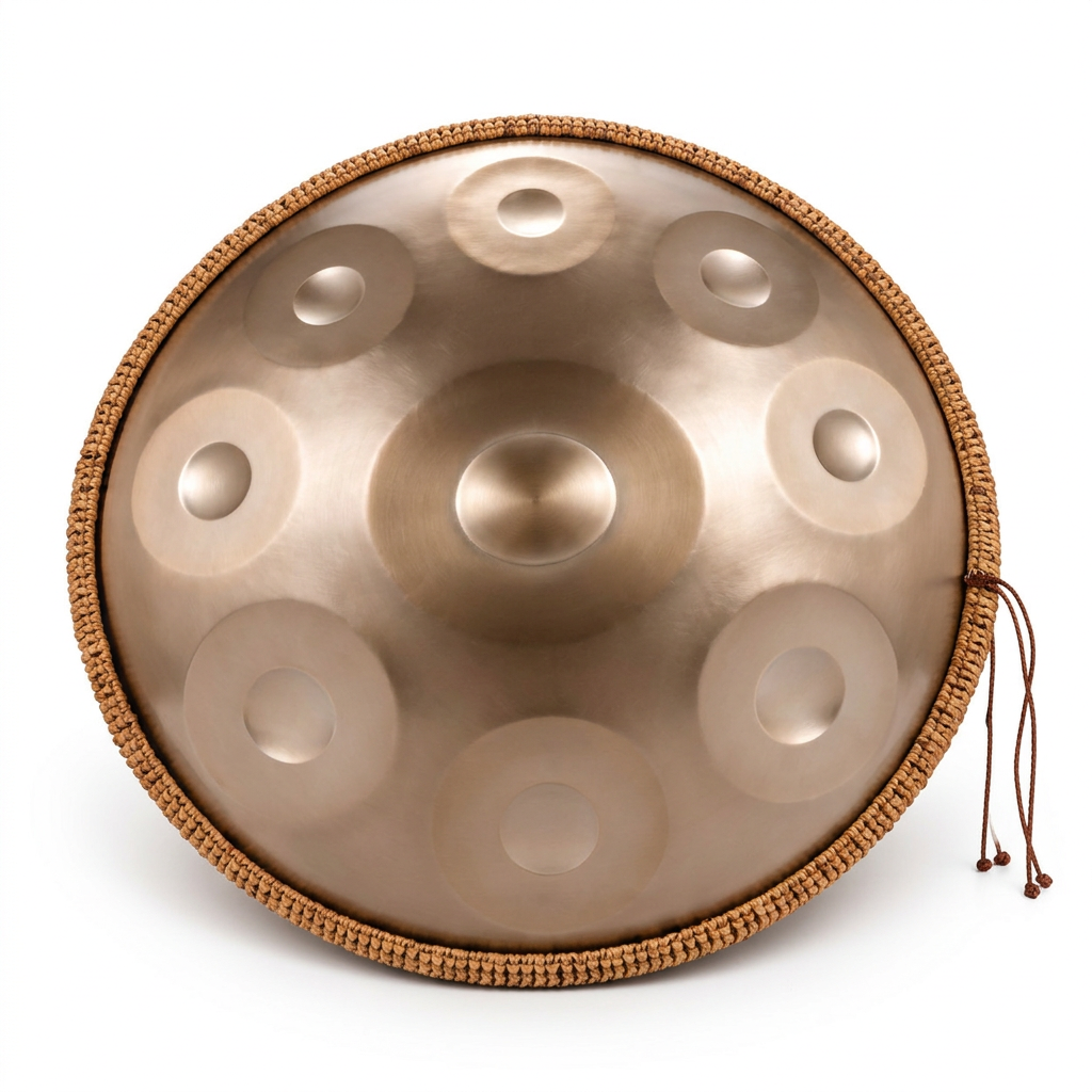Handpan Auréa Doré 9 Notes en Sol Mineur - 440 Hz