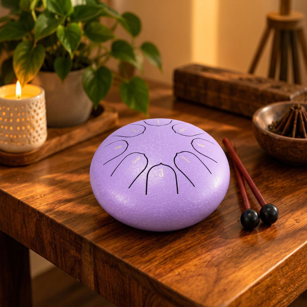 Tongue Drum Éolia Violet 8 Notes - D5