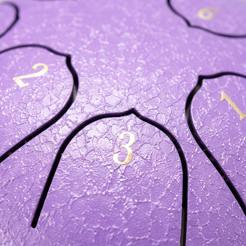 Tongue Drum Éolia Violet 8 Notes - D5