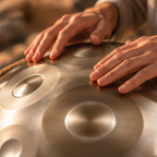 Handpan Auréa Doré 9 Notes en Sol Mineur - 440 Hz