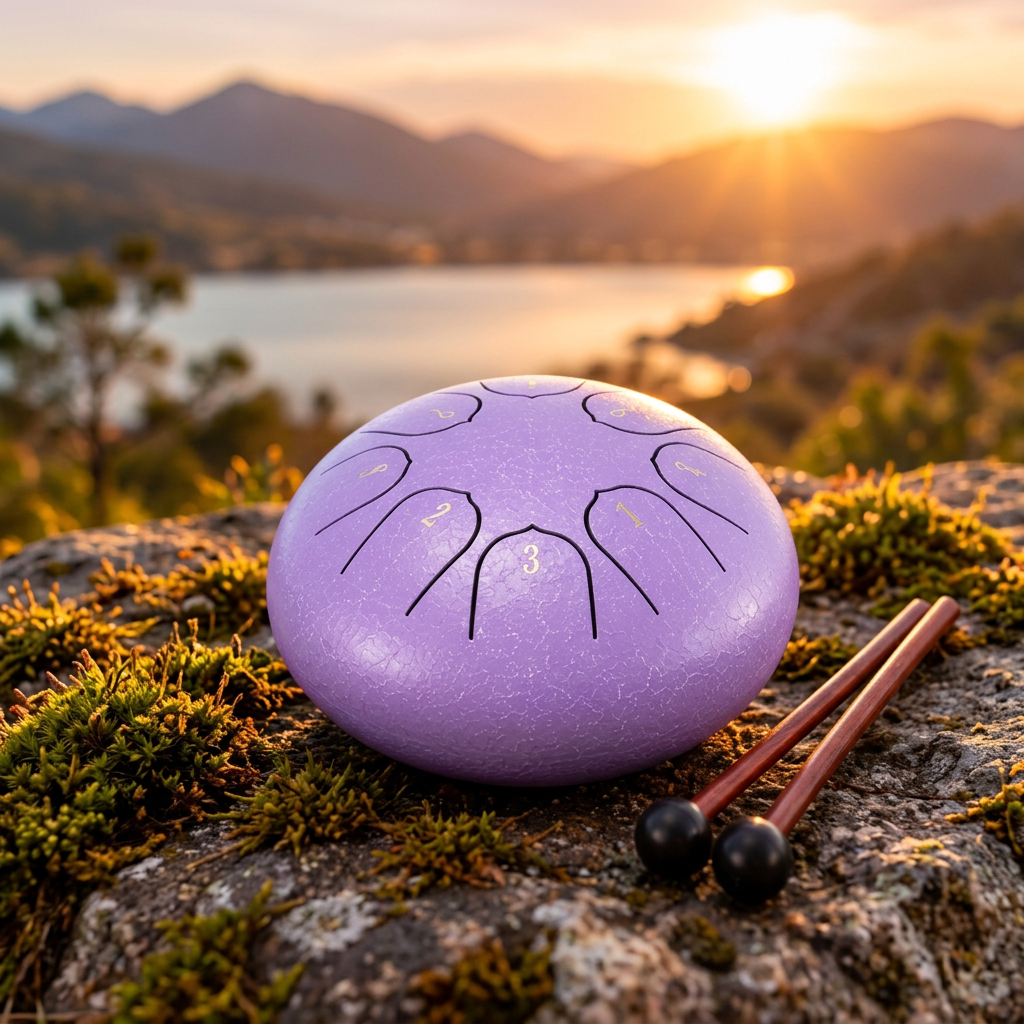 Tongue Drum Éolia Violet 8 Notes - D5