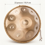 Handpan Kalea 10 Notes en Ré Mineur Kurd - 440 Hz