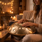 Handpan Soléna Doré 12 Notes en Ré Mineur - 440 Hz